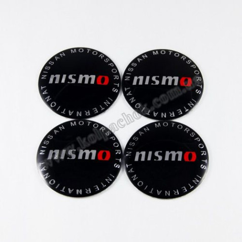 Наклейки для ковпачків на диски Nismo Motorsport (56мм)
