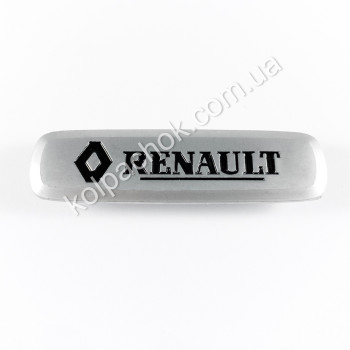 Шильдик / логотип Renault для автомобільних EVA килимків Шильдик / логотип Renault для автомобільних EVA килимків