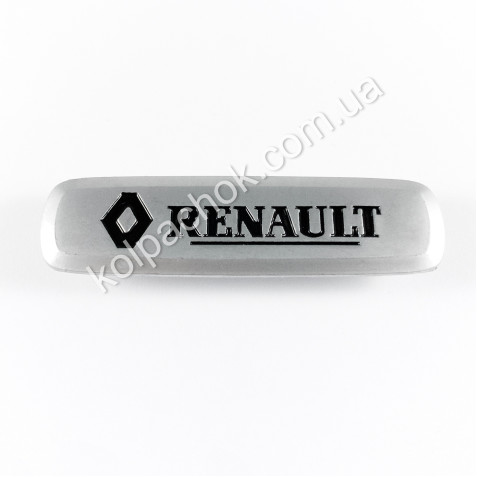 Шильдик / логотип Renault для автомобільних EVA килимків