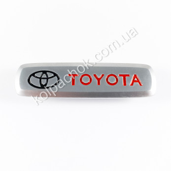 Шильдик / логотип Toyota для автомобильных EVA ковриков