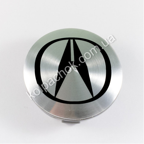 Ковпачок Acura для дисків Mazda срібло/чорний лого BBM237190/KD5137190 (57мм)