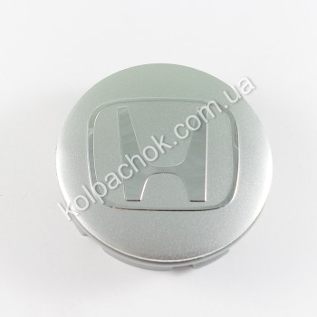 Ковпачок на диски Honda срібло/хром лого (56мм) Ковпачок на диски Honda срібло/хром лого (56мм)