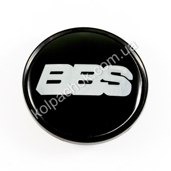 Колпачок на диски BBS черный/хром лого (63мм) Колпачок на диски BBS черный/хром лого (63мм)