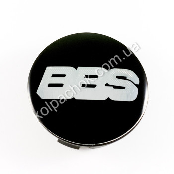 Ковпачок на диски BBS чорний/хром лого (56мм) Ковпачок на диски BBS чорний/хром лого (56мм)