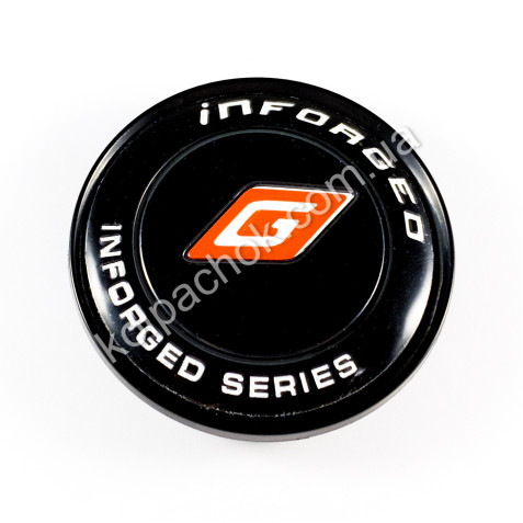 Ковпачок на диски Inforged чорний (63мм)