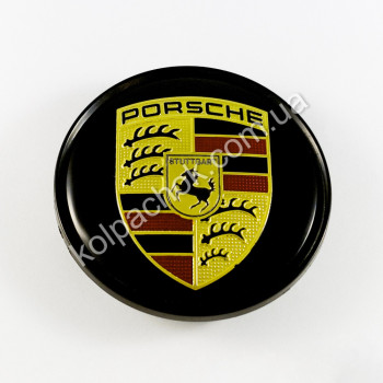 Колпачок Porsche на диски Volkswagen 3B7601171 (65мм) Колпачок Porsche на диски Volkswagen 3B7601171 (65мм)