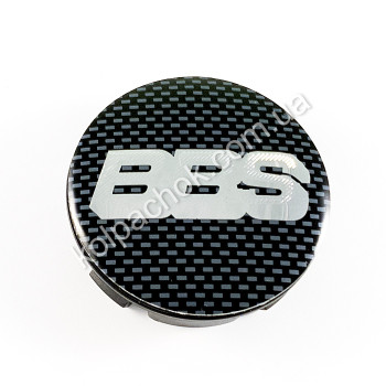 Колпачок на диски BBS карбон/хром лого (56мм)