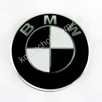 Емблема BMW чорно-біла 51.14-1970248 78мм.