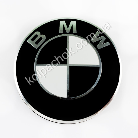 Емблема BMW чорно-біла 51.14-1970248 78мм.