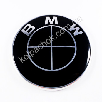 Эмблема BMW F20/F30 51767288752 черный лого 82мм. Эмблема BMW F20/F30 51767288752 черный лого 82мм.