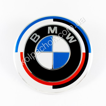 Емблема BMW M 50 Year Anniversary/2 8132375 73мм.