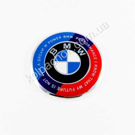 Эмблема BMW M 50 Year Anniversary 45мм./2 (Руль)