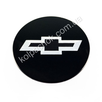 Ковпачок на диски Chevrolet чорний 96837065 (46-59мм) Ковпачок на диски Chevrolet чорний 96837065 (46-59мм)