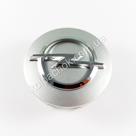 Ковпачок на диски Opel срібло (54мм)
