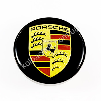Колпачок Porsche для Audi дисков черный 8W0601170 / 4M0601170 (61мм) Колпачок Porsche для Audi дисков черный 8W0601170 / 4M0601170 (61мм)
