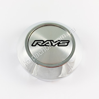 Колпачок на диски Rays конус/хром (72-77мм) Колпачок на диски Rays конус/хром (72-77мм)