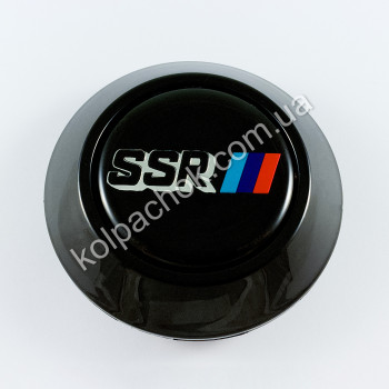 Ковпачок на диски SSR конус/чорний (72-77мм) Ковпачок на диски SSR конус/чорний (72-77мм)
