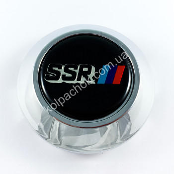 Ковпачок на диски SSR конус/хром (72-77мм) Ковпачок на диски SSR конус/хром (72-77мм)