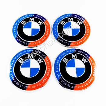 Наклейки для дисків BMW M 50 Year Anniversary/2 (65мм)