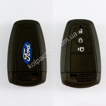 Силиконовый чехол для ключа Ford / 4 Силиконовый чехол для ключа Ford / 4
