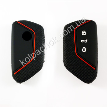 Силіконовий чохол для ключа Volkswagen/Skoda/Seat Силіконовий чохол для ключа Volkswagen/Skoda/Seat