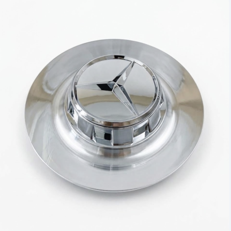 Колпачок на диски реплика Mercedes-Benz полировка CAP-178-1 / CAP-001 (154мм)