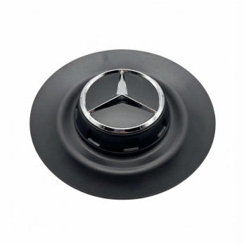 Колпачок на диски Mercedes-Benz черный мат A2224002800 (145) Колпачок на диски Mercedes-Benz черный мат A2224002800 (145)