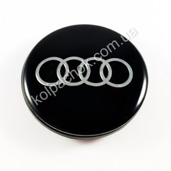 Колпачок Audi черный/хром лого на диски Volkswagen 5G0601171 (66мм) Колпачок Audi черный/хром лого на диски Volkswagen 5G0601171 (66мм)