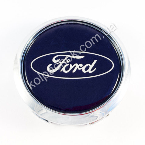 Ковпачок Ford синій для дисків Volvo (64мм)