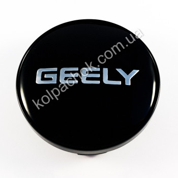 Ковпачок на диски Geely напис (60мм)