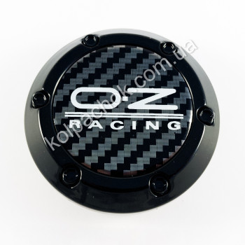 Ковпачок на диски OZ Racing конус/болти/карбон лого (62-66мм)