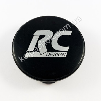 Ковпачок на диски RC Design Z06M/Z06L чорний мат (Оригінал) Ковпачок на диски RC Design Z06M/Z06L чорний мат (Оригінал)