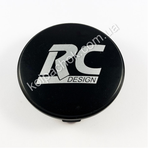 Ковпачок на диски RC Design Z06M/Z06L чорний мат (Оригінал)