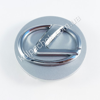 Ковпачок на диски репліка Lexus срібло CAP60F (60мм)