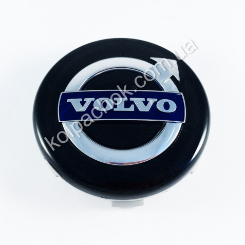 Ковпачок на диски Volvo 31373765 / 31400453 чорний (64мм) (Оригінал)