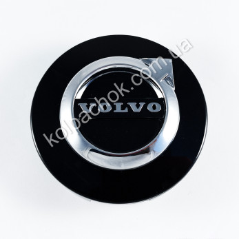 Колпачок на диски Volvo черный 32147649/31471435 (64мм) (Оригинал) Колпачок на диски Volvo черный 32147649/31471435 (64мм) (Оригинал)