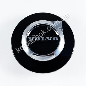 Ковпачок на диски Volvo чорний 32147649/31471435 (64мм) (Оригінал) Ковпачок на диски Volvo чорний 32147649/31471435 (64мм) (Оригінал)