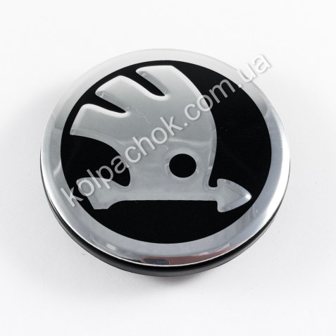 Ковпачок Skoda на диски Volkswagen 5G0601171 (66мм)