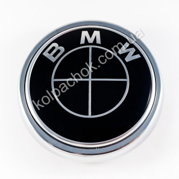 Эмблема BMW E70 51147157696 черная на багажник 99мм. Эмблема BMW E70 51147157696 черная на багажник 99мм.