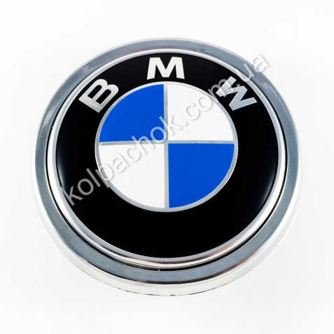 Емблема BMW F15/F16 51147294465 на багажник 99мм.