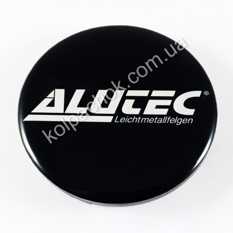 Ковпачок на диски Alutec чорний (60мм)