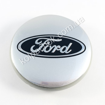 Колпачок на диски Ford серебро/синий лого 98AB1000AA / 1329570 (51-69мм) Колпачок на диски Ford серебро/синий лого 98AB1000AA / 1329570 (51-69мм)