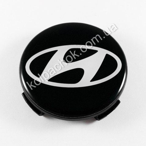 Ковпачок Hyundai для дисків Mazda чорний/білий лого G22C-37-190A (56мм)