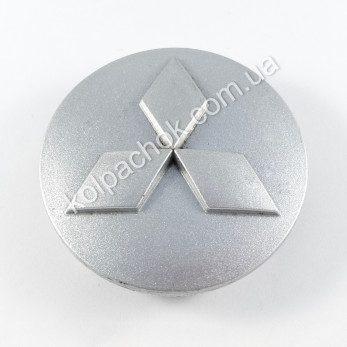 Колпачок на диски Mitsubishi серебро 4252A017 (59мм) (Оригинал) Колпачок на диски Mitsubishi серебро 4252A017 (59мм) (Оригинал)