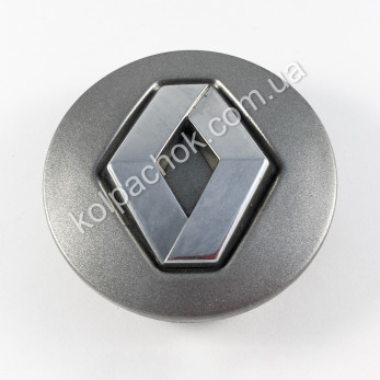Колпачок на диски Renault графит 820043899 / 8200426594 (57мм) (Оригинал)