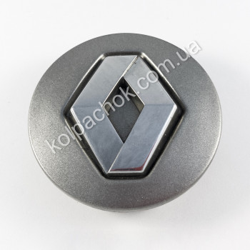 Колпачок на диски Renault графит 820043899 / 8200426594 (57мм) (Оригинал)