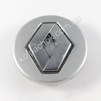 Колпачок на диски Renault серебро 8200060829 (55мм) (Оригинал) Колпачок на диски Renault серебро 8200060829 (55мм) (Оригинал)