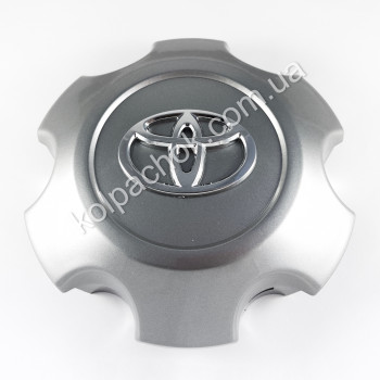 Ковпачок на диски репліка Toyota Prado 150 графіт (136мм)