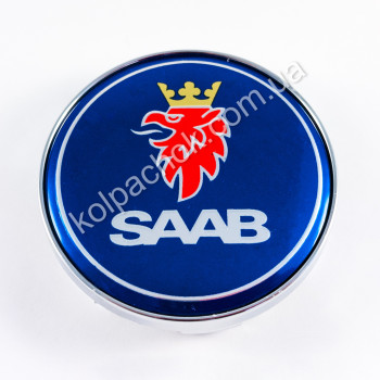 Колпачок на диски SAAB (60мм) Колпачок на диски SAAB (60мм)