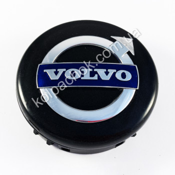 Колпачок на диски Volvo 30666913 черный (64мм) (Оригинал) Колпачок на диски Volvo 30666913 черный (64мм) (Оригинал)